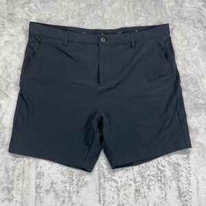 1764 Golf Shorts Mens Size 40 Black Signature Xander Performance Stretch‎ Chino